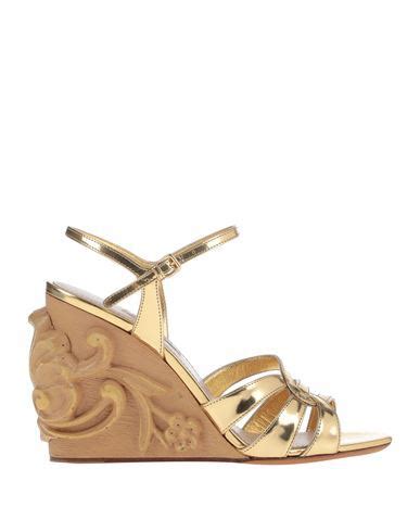 miu miu sale sandalen gold|Miu Miu Flat sandals for Women .